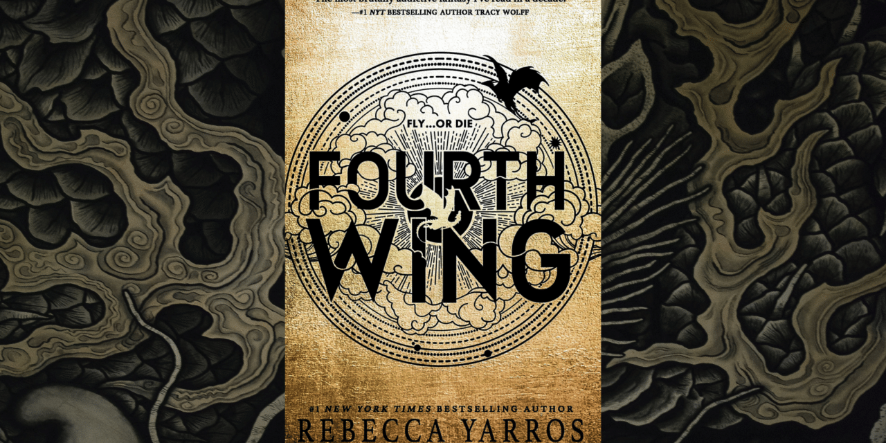 Girl who hates deagons and swords reads Fourth Wing by @Rebecca Yarros